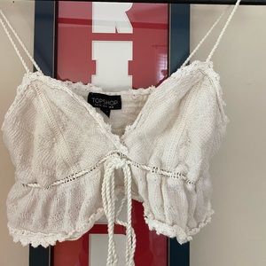 TOPSHOP CROPPED LITTLE TOP✨